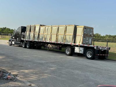 Industrial HVAC Unit Installation